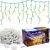 Icicle lights 100LED perdea luminoasă alb cald 126174921