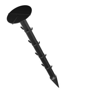 Czarny plastikowy kotwica do ziemi dla agrowłókniny - Naprawianie