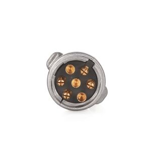 Stecker — Anhängerstecker 7PIN 12V (Aluminium) (100) 126181403 - Auto-Lichter