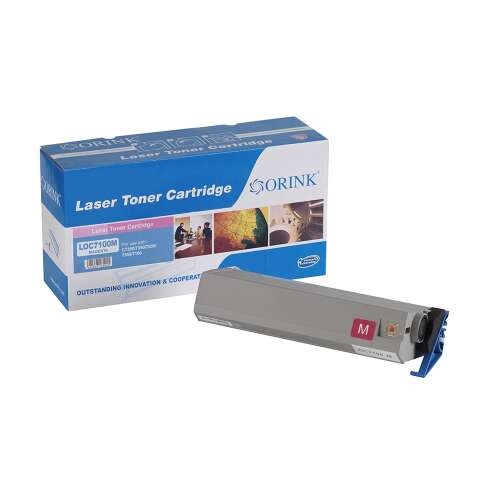 ORINK Magenta Tonerpatron OKI C7100, C7200, C7300, C7300DXN, C7300N, C7350, C7500DXN, C7500N, C7550n nyomtatókhoz - OKI