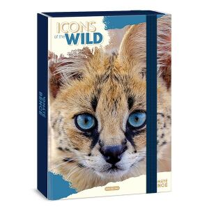 Füzetbox ARS UNA A/4 Icons of the Wild-Serval 126175958 - Füzetbox