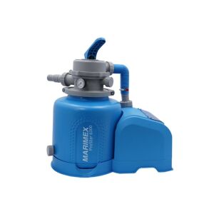 Marimex ProStar 6000 homokszűrő medence számára, kék, oldalnézet, márka logóval - Szűrőberendezés & Vízforgató