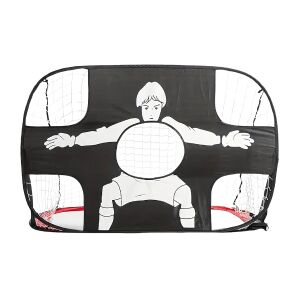 Poartă de fotbal Focikapu Pop-Up cu perete de antrenament pentru portar - Fotbal