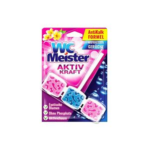 WC MEISTER WC ILLATOSÍTÓ TISZTÍTÓ BLOCK - EXOTIC FLOWERS 45G 126179443 - WC illatosító