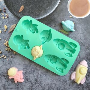 Szilikon Űr-Sütőforma - 6 db, 12,6x22,2 cm