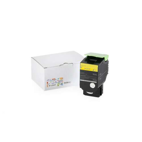 Lexmark CX410/510 3K (3000 lap) Orink sárga utángyártott toner