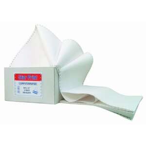 Leporelló folyamatos adagolású papír, 240mm, 900 lap/doboz, bluering® - Leporelló nyomtatópapír