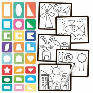 Headu: Set de șabloane 143052383 - Balansoare pentru copii și Jocuri si jucarii educative