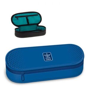 Ars Una kobaltkék ovális tolltartó gumipántokkal - Ars Una