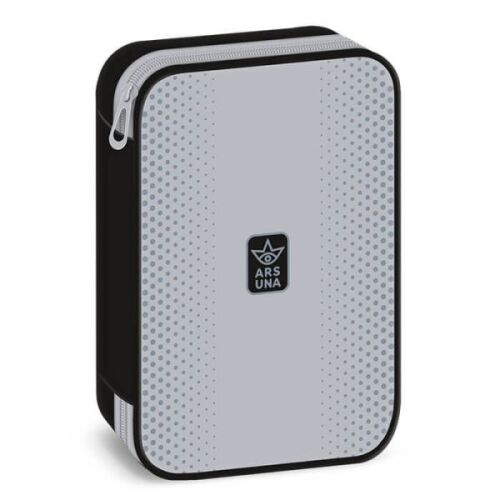 Ars Una többszintes tolltartó  - Ash fekete/szürke