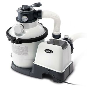 Помпа за пясъчен филтър 5700 л/ч intex 26644 + 25 кг пясък