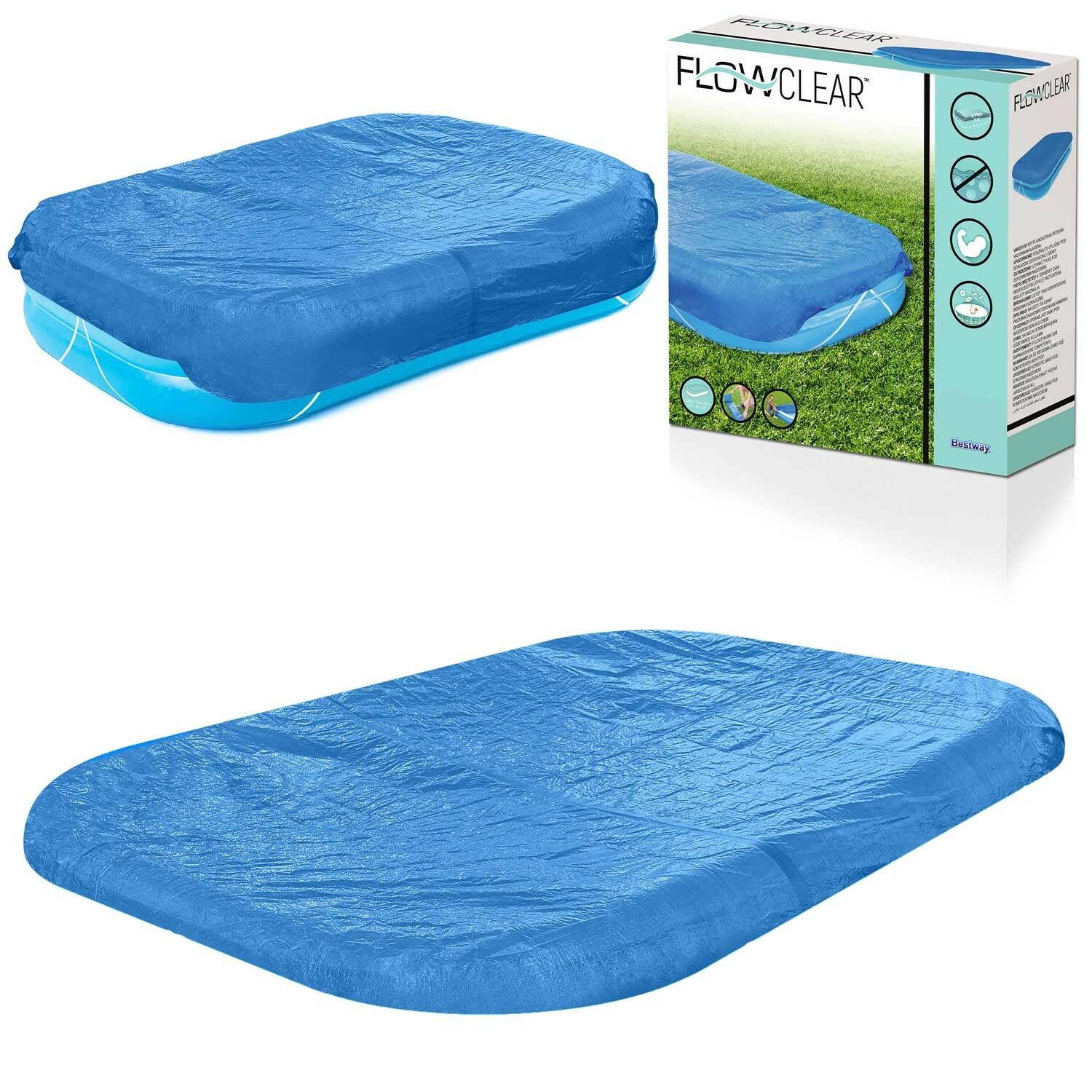 Medencetakaró 280 x 184 cm bestway 58319