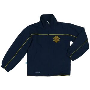 O'Neills marineblaue Windjacke mit gelbem Besatz und gesticktem Wappen - Jacken für Herren