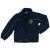 Offene marineblaue O'Neills Windjacke mit gesticktem Logo-Detail