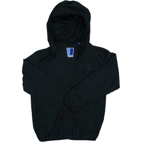 Jack&Jones schwarze Windbreaker Jacke für Jungen, Größe 152