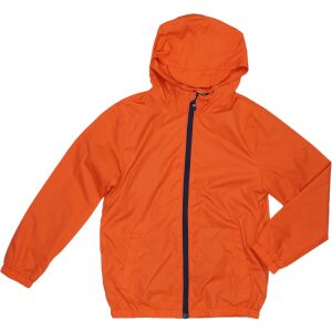 Orangefarbene Kapuzenjacke für Kinder, Größe 110 - Jacken für Herren