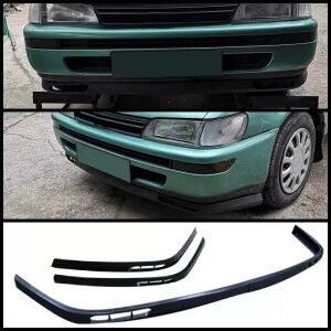 Toyota Corolla 1993-1999 Kompatibilis Laguna Típus Első Lökhárító Toldat Tuning Készlet Matt Fekete AutoVision