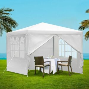 Pepita kerti Pavilon 4 oldalfallal 3x3m #fehér 126215450