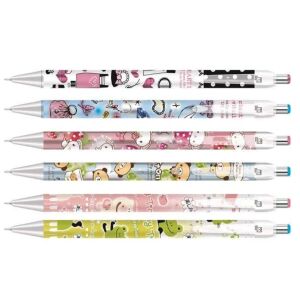 Set de 6 pixuri colorate cu personaje de desene animate drăguțe, perfecte pentru școală, birou sau casă - Stilouri