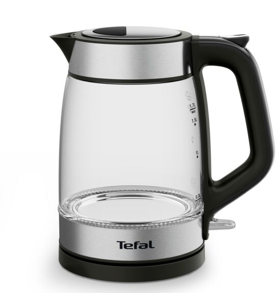 Tefal KI605830 Vízforraló 1,7l, Fekete-Ezüst