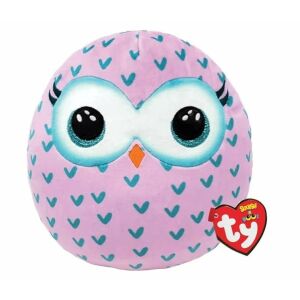 Squishy Squishy sapka Bagoly, 25 cm, lila