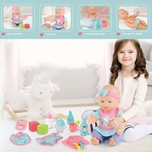 Babababa étellel és ápolási kiegészítőkkel, 3+ éves kortól, 40.5x10x33cm, többszínű