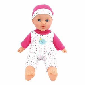 Babababa babakocsival, 2+ éves kortól, 32.5x19x41cm, rózsaszínű