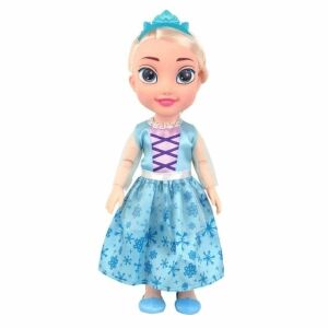 Hercegnő baba hanggal és fénnyel, 3+ éves kortól, 17.3x10x37cm, kék színű