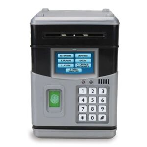 ATM pusculita oktató játék, 3+ éves kortól, 22x15x24cm, többszínű