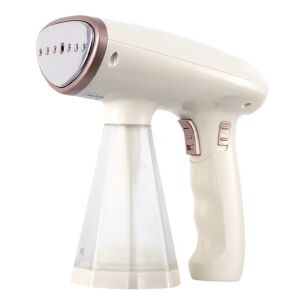 RAF R1277W Aburător de haine portabil, 1600W, rezervor de apă de 200 ml, culoare crem - Aparate de abur manual