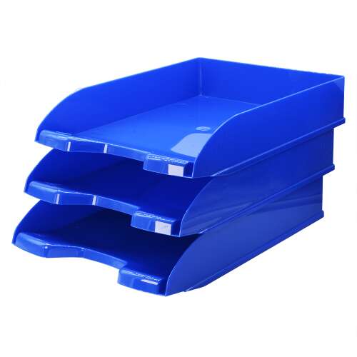 Kunststoffschale 345, 345x255x65mm, bluering®, blau 41343969