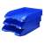 Kunststoffschale 345, 345x255x65mm, bluering®, blau 41343969}