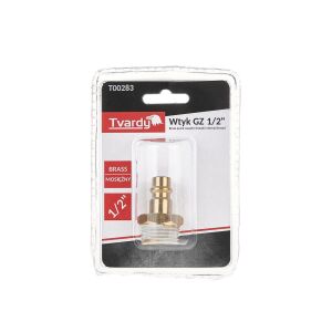 Conector rapid din alama tip tata, filet interior 1 / 2", Tvardy T00283 126230385 - Accesorii irigare