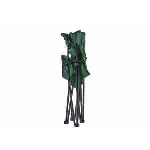 Keltin K00409B grüner Faltcampingstuhl, zusammengeklappt zur Lagerung und zum Transport. - Sport & Freizeit