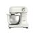 Tefal Bake Easy Rise álló mixer, egy fehér konyhai eszköz rozsdamentes acél tálal.