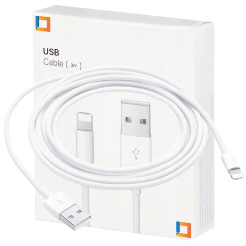 Co2 Töltő Usb Kábel Gyorstöltés Lightning Iphone 12 13 14 Pro 3M