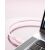 Innostyle PowerNova Rózsaszín USB-C Kábel Laptophoz Csatlakoztatva