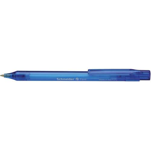 Kugelschreiber mit Druckknopf 0,5mm, schneider fave, Schreibfarbe blau