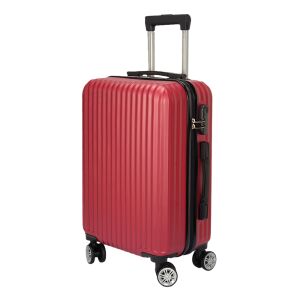 Valiză Dollcini Világjáró 28 inch Vișiniu - Vedere frontală - Valize