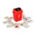 Ikonka Hazardous Waste mini trash can with cards, educational waste sorting game