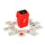 Ikonka Hazardous Waste mini trash can with item cards, waste sorting game