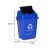 Ikonka Blue Recycling Mini Trash Can dimensions, educational toy