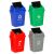 Ikonka mini trash cans for recycling game, educational toy for kids