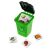 Ikonka Household Food Waste mini trash can with cards, waste sorting education