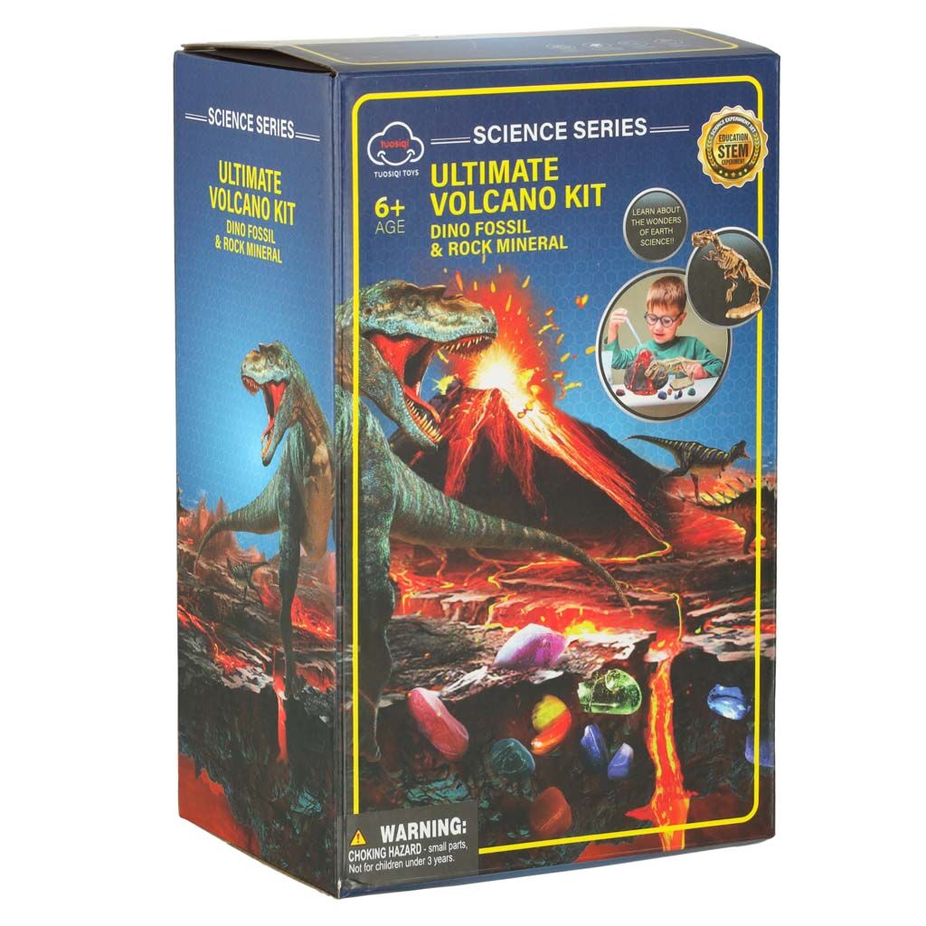 Ikonka Vulkánkitörés 2in1 kísérlet + dinoszaurusz