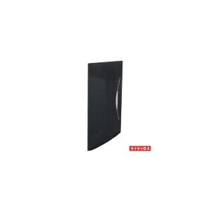 Esselte Vivida black A4 folder with elastic closure - Elastic folder
