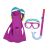 Bestway 25019 búvárkészlet: lila uszonyok, maszk és sznorkel