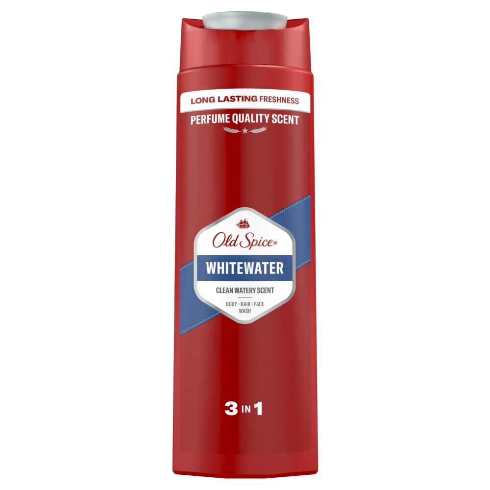 Old Spice Whitewater 3in1 férfi Tusfürdő 400ml
