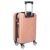 Różowa walizka Dollcini Világjáró z zamkiem szyfrowym