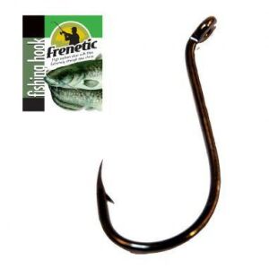 Frenetic horog FS601 extra erős black nikkel harcsás horog 8/0 126253636 - Frenetic
